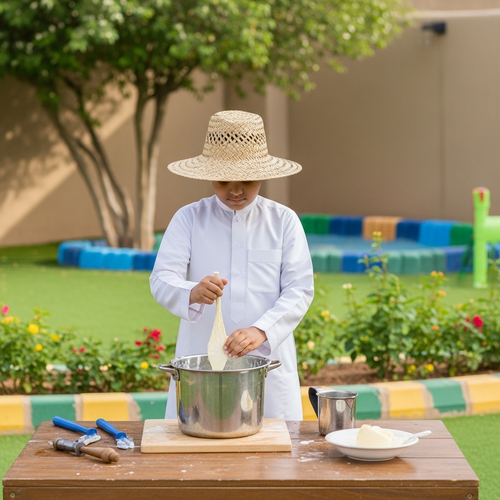 تحويل حليب البقر الى زبده